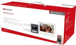 Hikvision DS-KIS704EY/Aluminum - Video Türsprech Station Set, 2-Draht