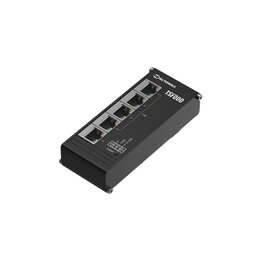 Teltonika TSF000 - IP30 Industrie 5-Port 100 Mbit unmanaged Flat-PoE+ Switch,-40°C - +75°C