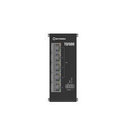 Teltonika TSF000 - IP30 Industrie 5-Port 100 Mbit unmanaged Flat-PoE+ Switch,-40°C - +75°C