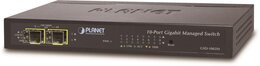 PLANET 8-Port 10/100/1000Mbps + 2-Port SFP Managed Switch