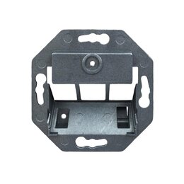 Wirewin Keystone Leerdose für 3 Module, Unterputz, RAL9010