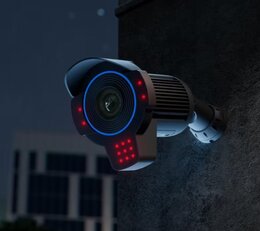 Ubiquiti UniFi Video AI LPR 8MP Bullet Kamera, für Kennzeichenerkennung, schwarz
