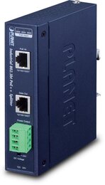 PLANET Industrial Single-Port 10/100/1000Mbps 802.3bt PoE++ Splitter, IP30