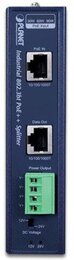 PLANET Industrial Single-Port 10/100/1000Mbps 802.3bt PoE++ Splitter, IP30