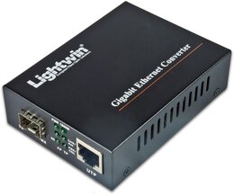 Lightwin Gigabit Medienkonverter 10/100/1000Base-T auf SFP