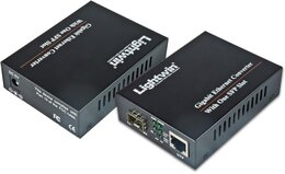 Lightwin Gigabit Medienkonverter 10/100/1000Base-T auf SFP