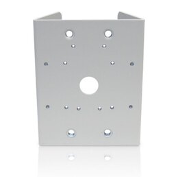 Avigilon Aluminium-Masthalterung für den Einsatz mit H4A-MT-WALL1, H4-BO-JBOX1