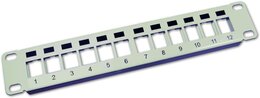 Wirewin 12-Port Keystone Modul-Leerpanel, 10