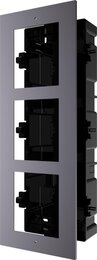 Hikvision DS-KD-ACF3 - Zubehör modulare Türstation für Unterputzmontage, 3 Module