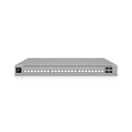 Ubiquiti UniFi Enterprise Campus 24S Port Switch, PoE+++, Layer 3, 10 GbE, 25 Gb, 100 Gb