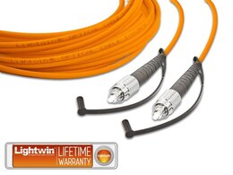 Lightwin High Quality Simplex LWL Patchkabel, MM OM1, FC - FC