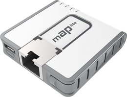 MikroTik mAP lite mit QCA9533 650Mhz CPU, 64MB RAM, 1xLAN, Dual Chain 2.4Ghz 802.11b/g/n
