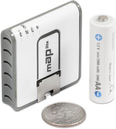 MikroTik mAP lite mit QCA9533 650Mhz CPU, 64MB RAM, 1xLAN, Dual Chain 2.4Ghz 802.11b/g/n