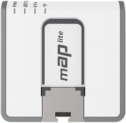 MikroTik mAP lite mit QCA9533 650Mhz CPU, 64MB RAM, 1xLAN, Dual Chain 2.4Ghz 802.11b/g/n