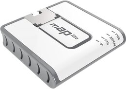 MikroTik mAP lite mit QCA9533 650Mhz CPU, 64MB RAM, 1xLAN, Dual Chain 2.4Ghz 802.11b/g/n