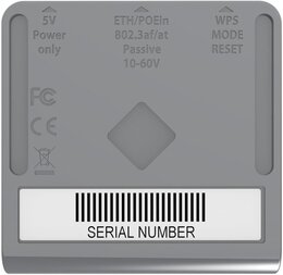 MikroTik mAP lite mit QCA9533 650Mhz CPU, 64MB RAM, 1xLAN, Dual Chain 2.4Ghz 802.11b/g/n