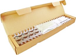 Wirewin High Quality 24-Port Keystone Modul-Leerpanel, 19