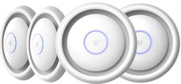 Ubiquiti UniFi AP EDU, 802.11ac Dual Radio Indoor AP mit integriertem Lautsprecher, 4er