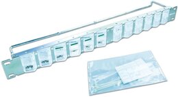 Wirewin High Quality 24-Port Keystone Modul-Leerpanel, 0° oder 45° winkelbar