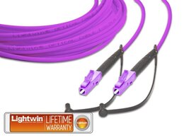 Lightwin High Quality Simplex LWL Patchkabel, MM OM4, LC - LC 