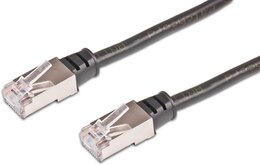 Wirewin Outdoor Patchkabel, Anti-UV PVC Mantel, F/UTP, schwarz