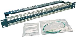 Wirewin High Quality 48-Port Keystone Modul-Leerpanel, 19