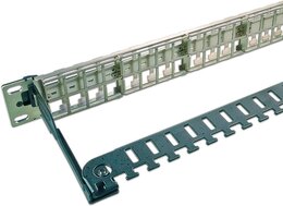 Wirewin High Quality 48-Port Keystone Modul-Leerpanel, 19