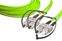 Lightwin High Quality Duplex LWL Patchkabel, MM OM5, SC - SC