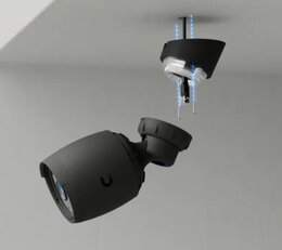 Ubiquiti UniFi abgewinkelter Sockel für Bullet-Kamera, schwarz