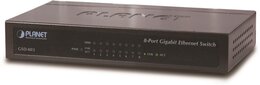 PLANET 8-Port 10/100/1000Mbps Gigabit Ethernet Switch, External Power