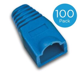  Tülle für RJ45 Stecker standard, Farbe: blau, 100er-Pack