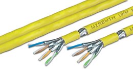 Wirewin KAT7A Verlegekabel, S/FTP, 1200MHz, CPR: Cca, Single/Duplex, PoE optimiert 