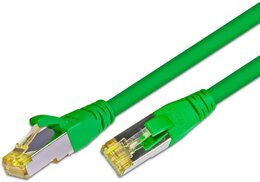 Wirewin KAT6A HQ Patchkabel, S/FTP, LSOH, Lifetime Warranty, grün 