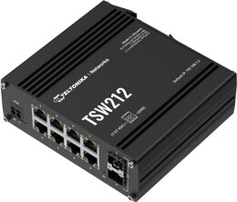 Teltonika IP30 Industrie 8-Port 1Gbit, 2-Port SFP managed Switch, -40°C - +75°C