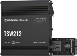 Teltonika IP30 Industrie 8-Port 1Gbit, 2-Port SFP managed Switch, -40°C - +75°C