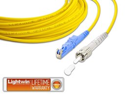 Lightwin High Quality Simplex LWL Patchkabel, SM, E2000 - ST