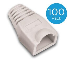  Tülle für RJ45 Stecker standard, Farbe: grau, 100er-Pack
