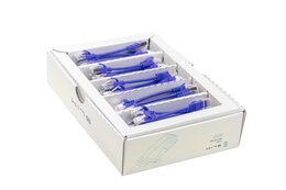 SLIM KAT6A 10 Gigabit Lightpatchkabel, 0,1m, U/FTP, Ø 3,8mm, violett, 50-Pack