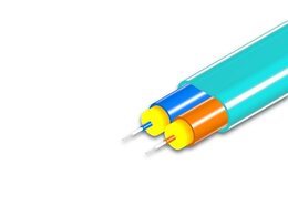 Lightwin High Quality Flat-Duplex LWL Patchkabel, MM OM3, FC - FC