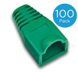  Tülle für RJ45 Stecker standard, Farbe: grün, 100er-Pack