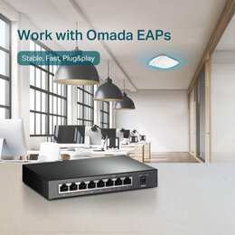TP-Link 8-Port Gigabit Desktop Switch mit 4-Port PoE
