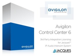 Avigilon ACC6 Jacques Integration Lizenz