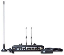 PLANET Vehicle 4G LTE Cellular Wireless Gateway w/ 5-Port 10/100TX, SIM, GPS, 802.11n