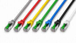Wirewin WIREWIN® Elite Patchkabel KAT6A, hochflexibler flammwidriger Elite Mantel, S/FTP