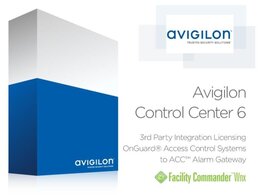 Avigilon ACC6 OAAP Certified Lenel OnGuard Integration Lizenz