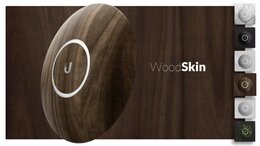 Ubiquiti UniFi nHD-Cover für UAP-nanoHD Access Point, 3-Pack, Holz / Wood Design