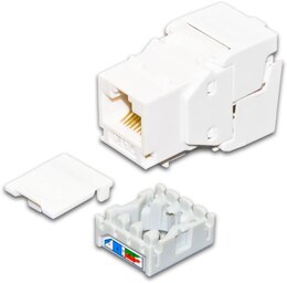Wirewin Wirewin® KAT6A Gigabit Ethernet Keystone Modul, ungeschirmt