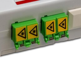 Lightwin FTTH OTO Box, 4-fasrig, 4x LC/APC Kupplungen, Breakoutkabel 30 - 100 m, G.657A2