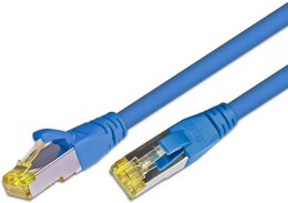 Wirewin KAT6A HQ Patchkabel, S/FTP, LSOH, Lifetime Warranty, blau 