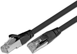 Wirewin KAT5E Patchkabel, F/UTP, LSOH, Liftime Warranty, schwarz